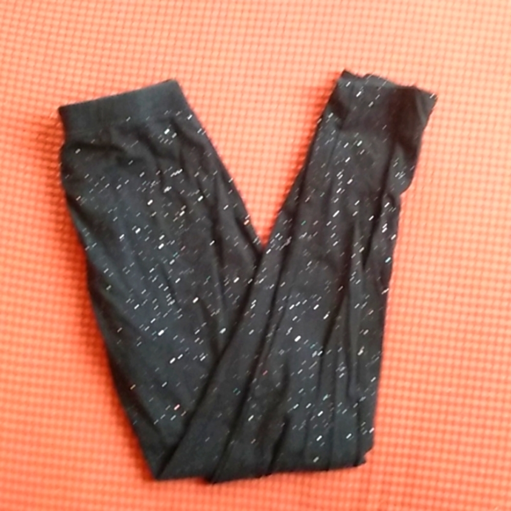 Black sparkly pants/leggings
